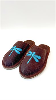 Тапочки женские "Стрекоза" (на подошве ЭВА) - фото 14547