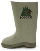 Обувь валяная "Кукморская" на формованной подошве Обувь валяная "Кукморская" на формованной подошве